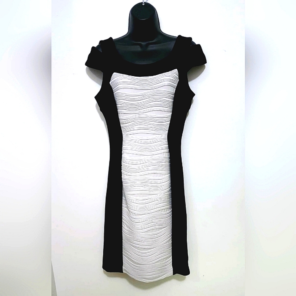 Authentic Designer Joseph Ribkoff Bodycon Dress - Picture 2 of 4